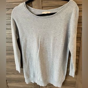 Banana republic gray knit sweater size M